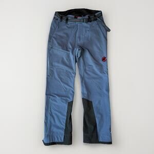 Mammut Base Jump Touring Pants 30 Blue Utility Gorpcore Outdoors Ski Snowboard